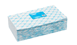 Салфетка 20*30 пачка White line голубой