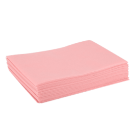 Салфетка 30*30 пачка White line pink