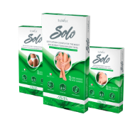 Восковые полоски ITALWAX Solo (для деликатных зон)с алоэ-вера