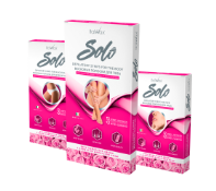 Восковые полоски ITALWAX Solo (для деликатных зон)ароматом Дамасской розы